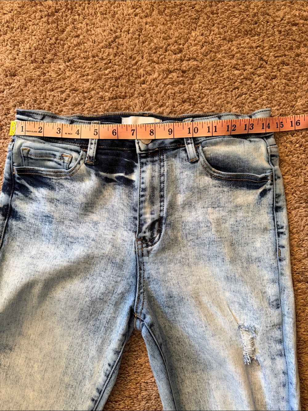 Vervet Bella High Rise Cropped Jeans. Size 29 - Picture 6 of 10
